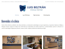 Tablet Screenshot of clinicadentalluisbeltran.com